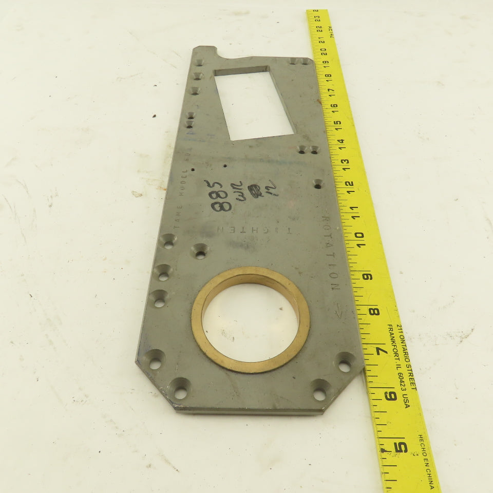 Tame Model 60 Hydraulic Wrench Tooling Plate Brass Bushing Bore 2-1/4"