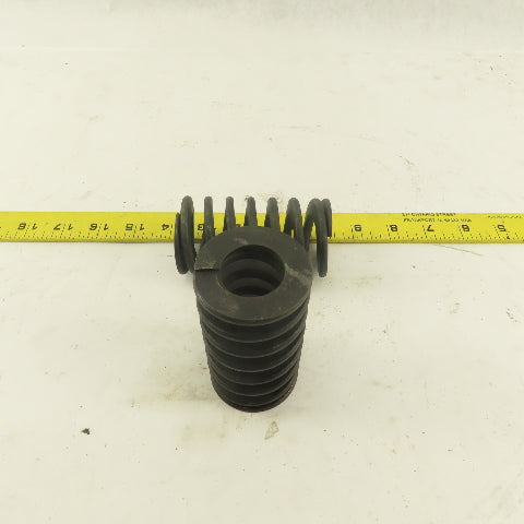 1" Hole Diameter 1-15/16" OD 3-5/8" Black Long Flat Wire Die Spring Lot Of 2