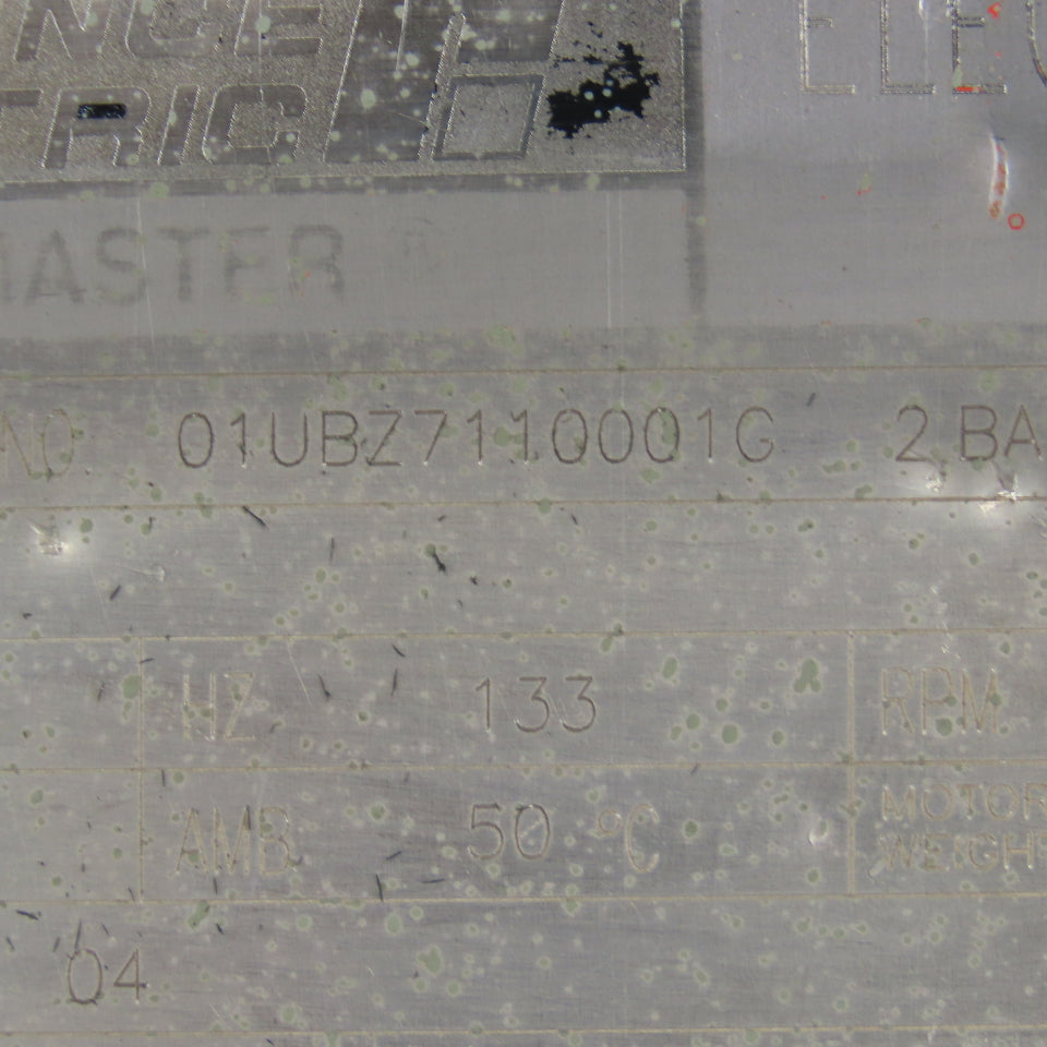 Reliance 01VBZ770001G 445V 133Hz 3965 RPM AC Motor