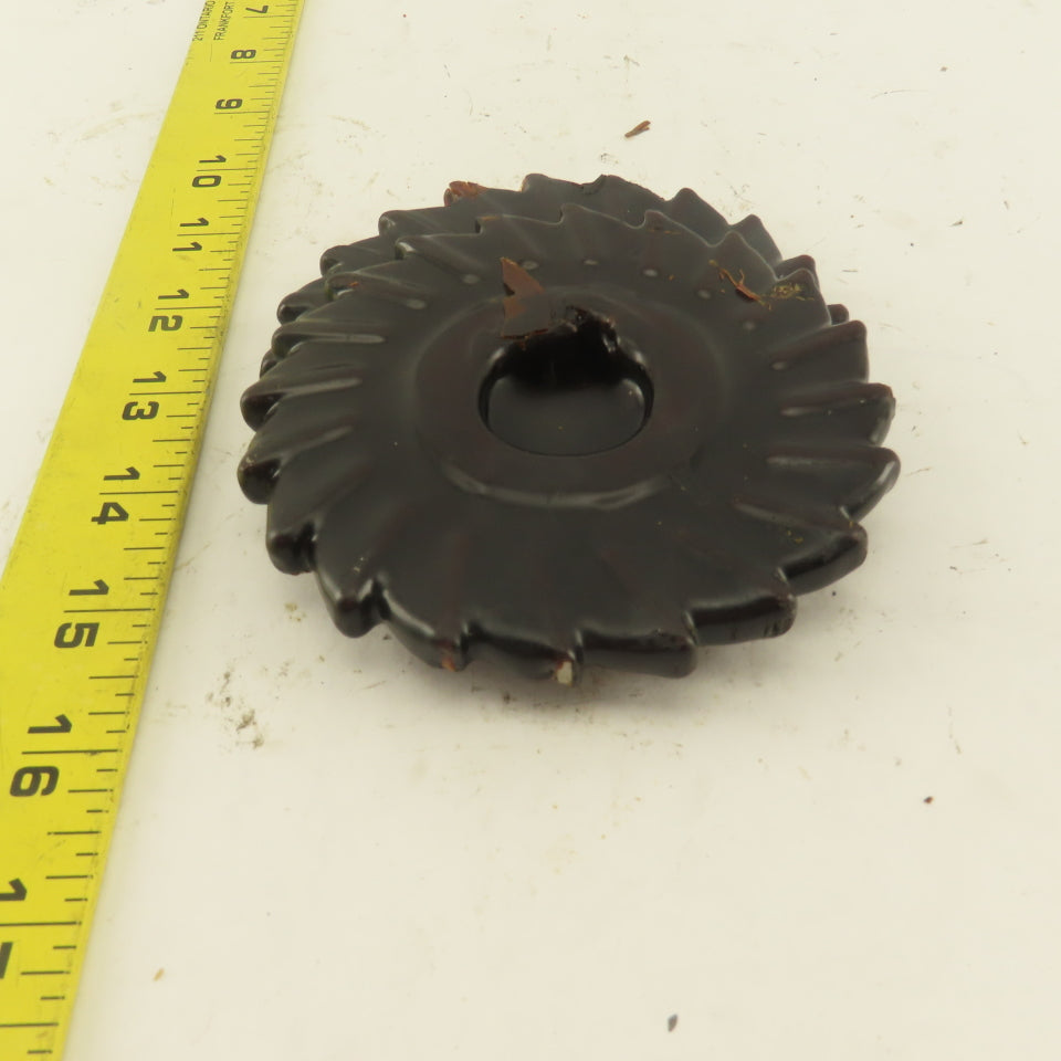 4-1/2" x 1/4" x 1-1/4" Bore 20 Tooth HSS Cutter Slitter Slot Blade Lot Of 2