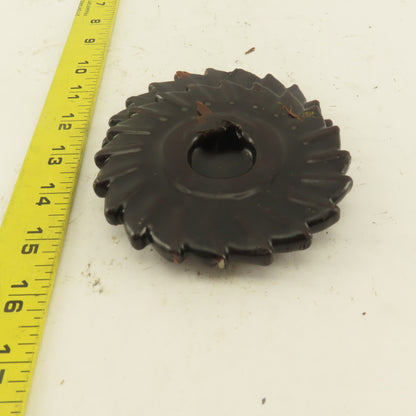 4-1/2" x 1/4" x 1-1/4" Bore 20 Tooth HSS Cutter Slitter Slot Blade Lot Of 2