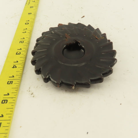 4-1/2" x 1/4" x 1-1/4" Bore 20 Tooth HSS Cutter Slitter Slot Blade Lot Of 2