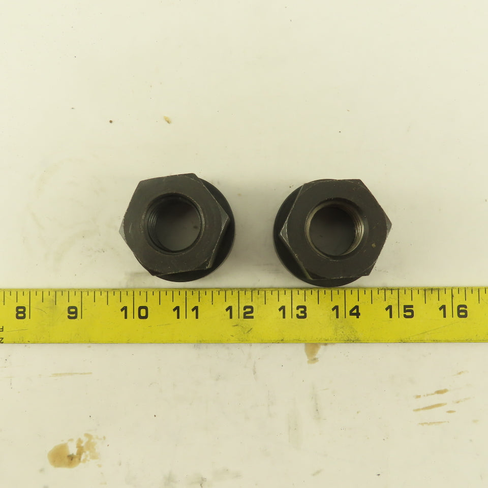 1"-8 Shouldered Spherical Flange Nut 1-5/8" Across Flats Lot Of 2