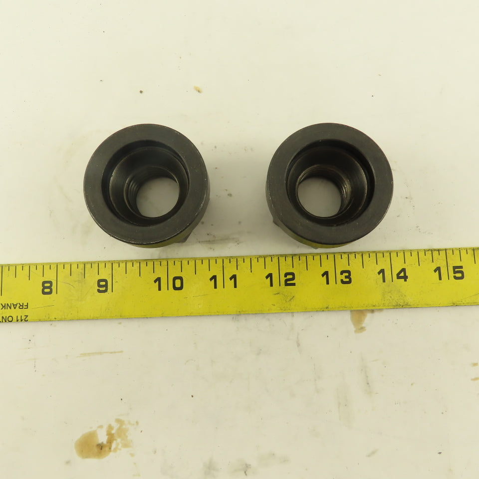 1"-8 Shouldered Spherical Flange Nut 1-5/8" Across Flats Lot Of 2