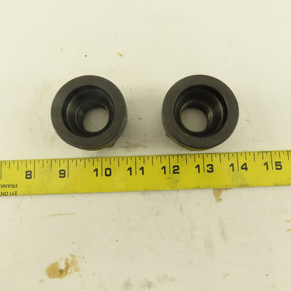 1"-8 Shouldered Spherical Flange Nut 1-5/8" Across Flats Lot Of 2