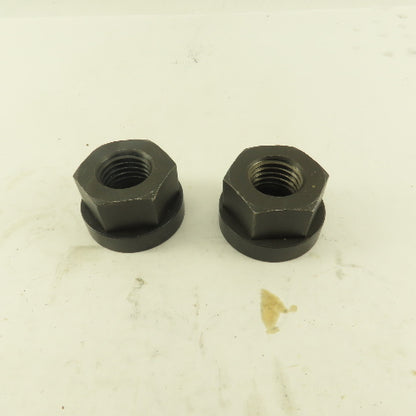 1"-8 Shouldered Spherical Flange Nut 1-5/8" Across Flats Lot Of 2