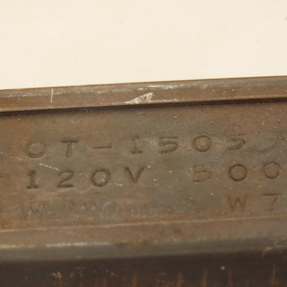 Wiegand OT-1505 120V 500W Strip Heater 15-3/8" OAL