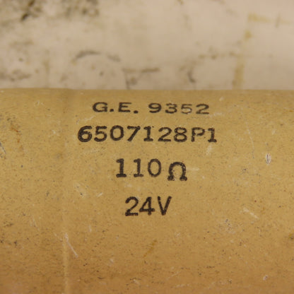 General Electric 6507128P1 Type ET-5 24VDC 110Ohm Panel Mount Indicator Light