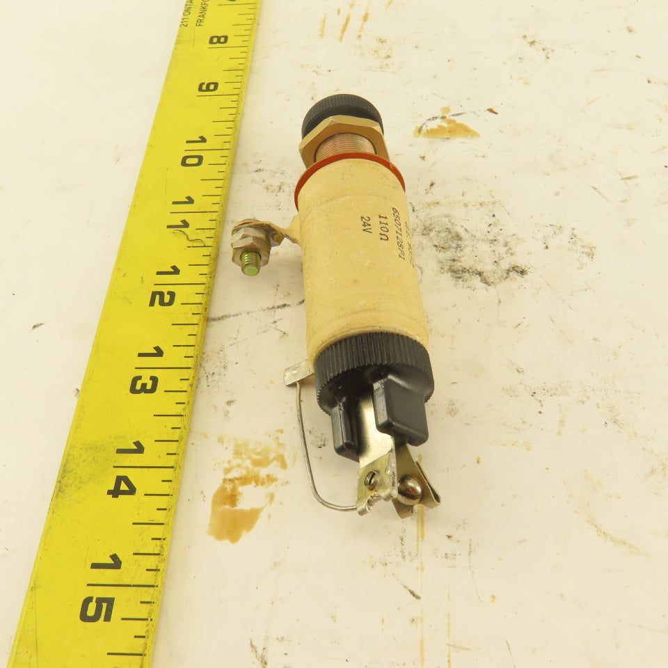 General Electric 6507128P1 Type ET-5 24VDC 110Ohm Panel Mount Indicator Light