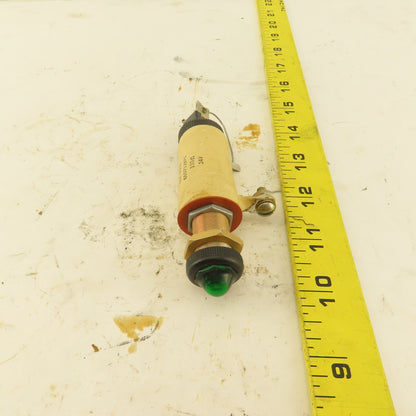 General Electric 6507128P1 Type ET-5 24VDC 110Ohm Panel Mount Indicator Light
