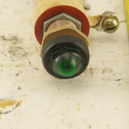 General Electric 6507128P1 Type ET-5 24VDC 110Ohm Panel Mount Indicator Light
