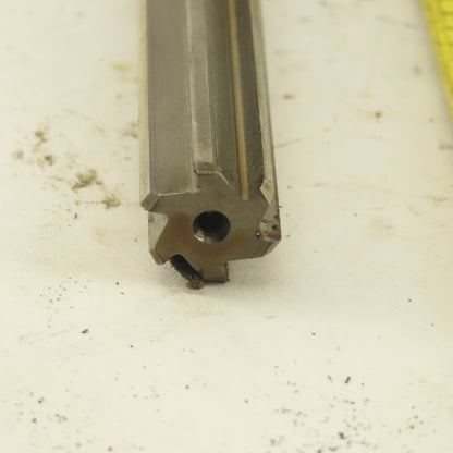 1/2" HSS Straight Flute Chucking Reamer 2MT Taper Shank 3" LOC