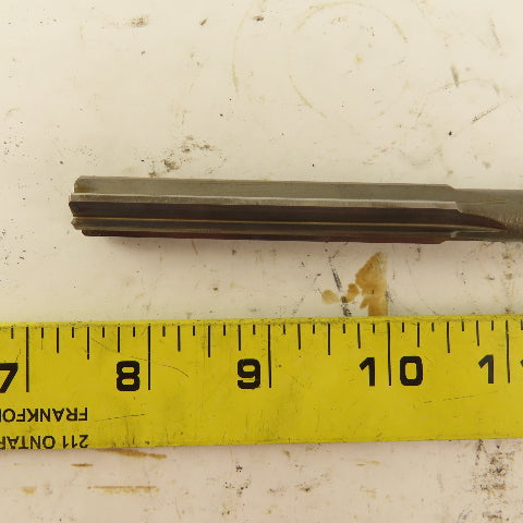 1/2" HSS Straight Flute Chucking Reamer 2MT Taper Shank 3" LOC