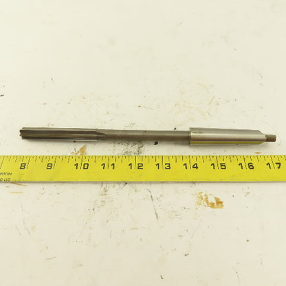 1/2" HSS Straight Flute Chucking Reamer 2MT Taper Shank 3" LOC