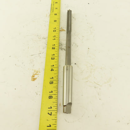 1/2" HSS Straight Flute Chucking Reamer 2MT Taper Shank 3" LOC