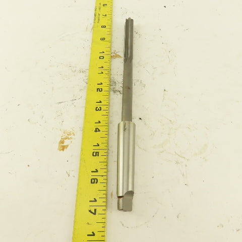 1/2" HSS Straight Flute Chucking Reamer 2MT Taper Shank 3" LOC