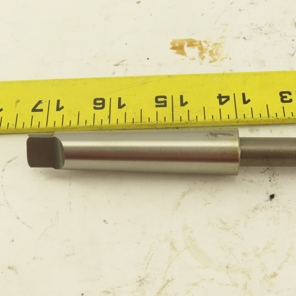 1/2" HSS Straight Flute Chucking Reamer 2MT Taper Shank 3" LOC