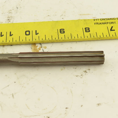 1/2" HSS Straight Flute Chucking Reamer 2MT Taper Shank 3" LOC