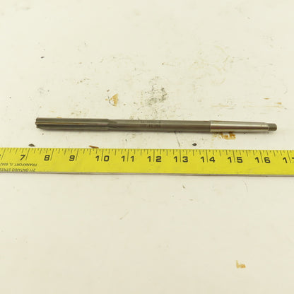 1/2" HSS Straight Flute Chucking Reamer 1MT Taper Shank 3" LOC