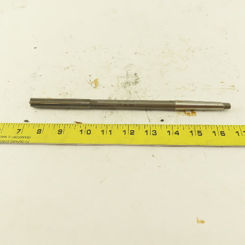 1/2" HSS Straight Flute Chucking Reamer 1MT Taper Shank 3" LOC
