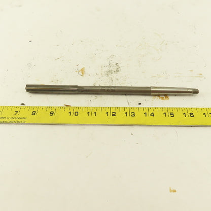 1/2" HSS Straight Flute Chucking Reamer 1MT Taper Shank 3" LOC