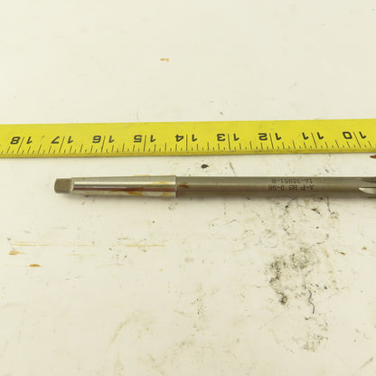 1/2" HSS Straight Flute Chucking Reamer 1MT Taper Shank 3" LOC