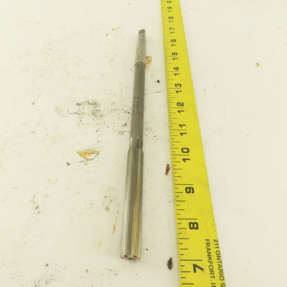1/2" HSS Straight Flute Chucking Reamer 1MT Taper Shank 3" LOC