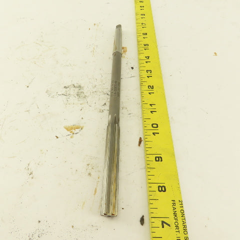 1/2" HSS Straight Flute Chucking Reamer 1MT Taper Shank 3" LOC