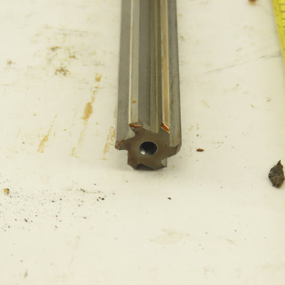 1/2" HSS Straight Flute Chucking Reamer 1MT Taper Shank 3" LOC