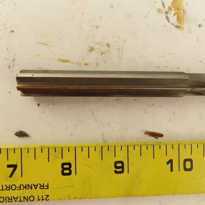 1/2" HSS Straight Flute Chucking Reamer 1MT Taper Shank 3" LOC