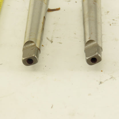 5/16" HSS Straight Flute Chucking Reamer 1MT Taper Shank 3" LOC Lot of 2