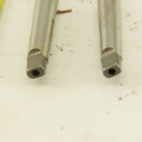 5/16" HSS Straight Flute Chucking Reamer 1MT Taper Shank 3" LOC Lot of 2