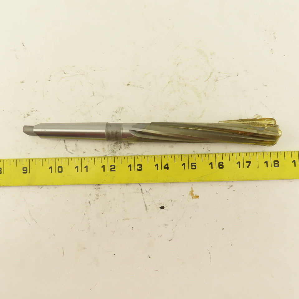 2B-46306 5/8" Diam 4-Flute Spiral Flute Carbide-Tipped #2MT