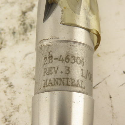 2B-46306 5/8" Diam 4-Flute Spiral Flute Carbide-Tipped #2MT