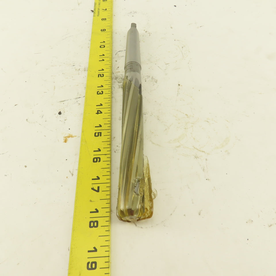 2B-46306 5/8" Diam 4-Flute Spiral Flute Carbide-Tipped #2MT