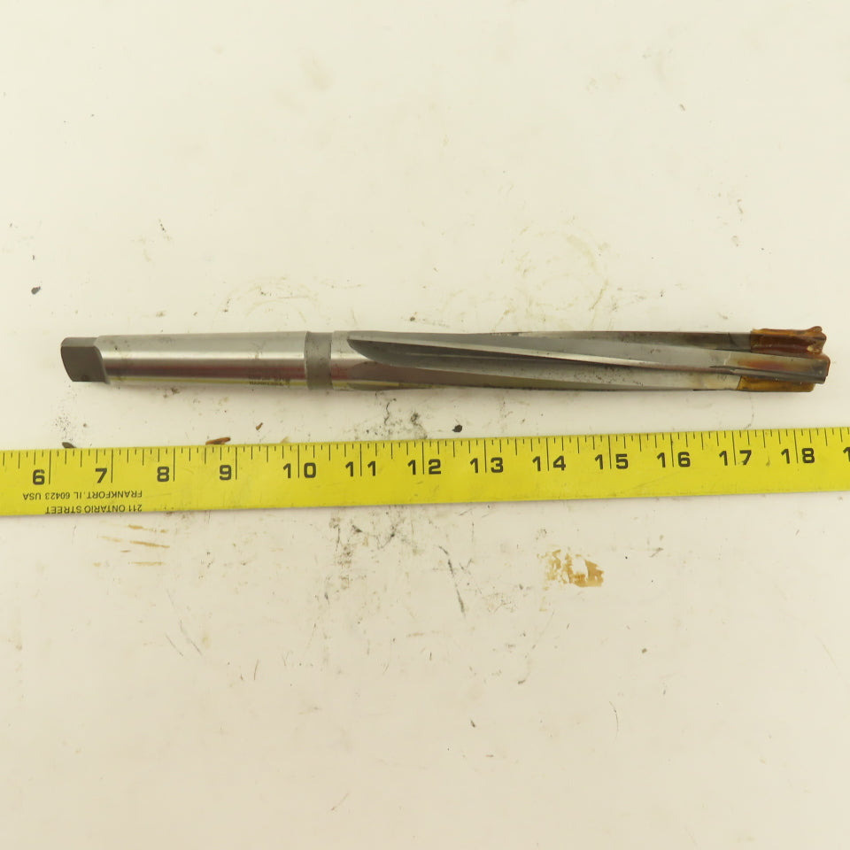 2B-46331 1" Diam 4-Flute Spiral Flute Carbide-Tipped #3MT Reamer Bit