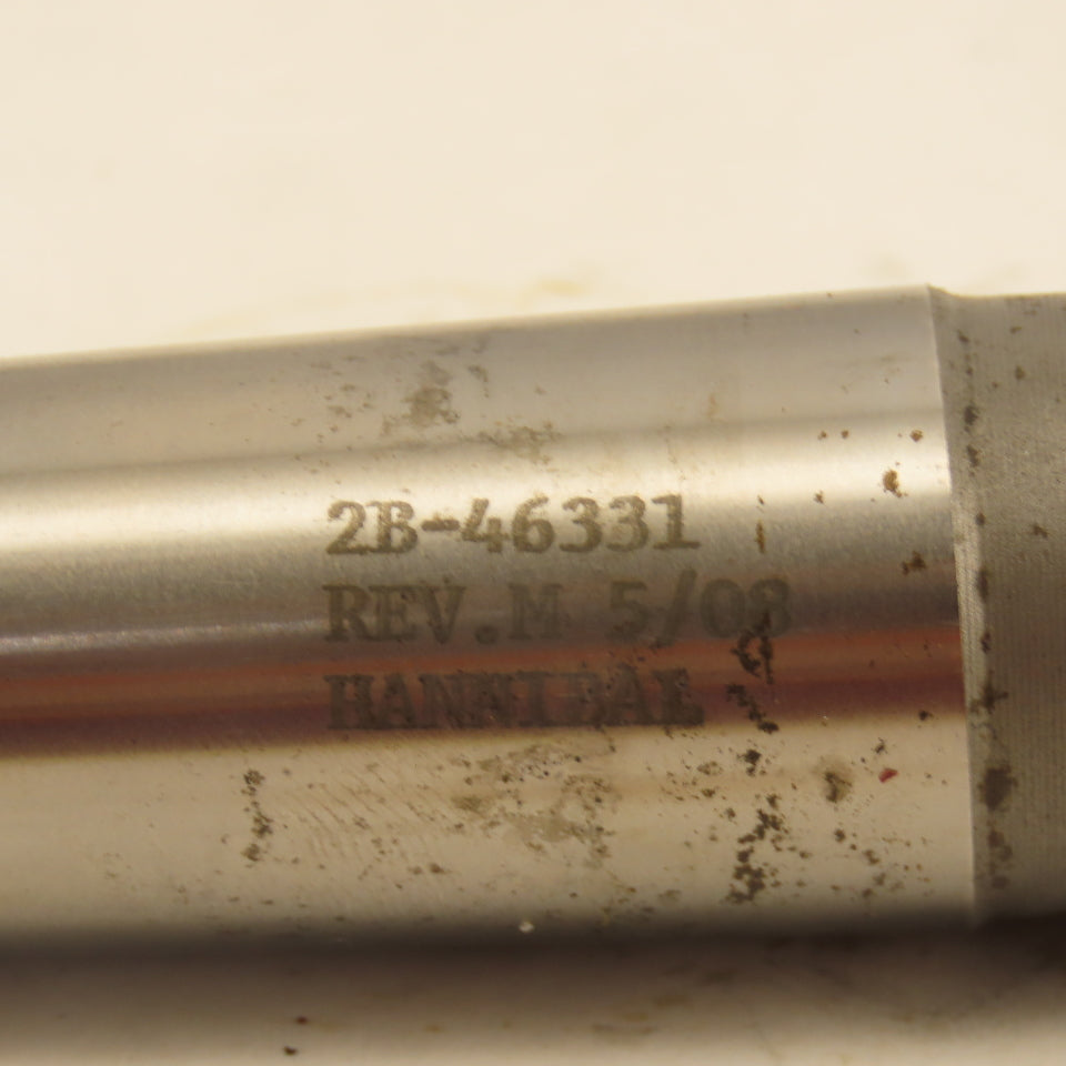 2B-46331 1" Diam 4-Flute Spiral Flute Carbide-Tipped #3MT Reamer Bit