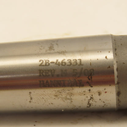 2B-46331 1" Diam 4-Flute Spiral Flute Carbide-Tipped #3MT Reamer Bit