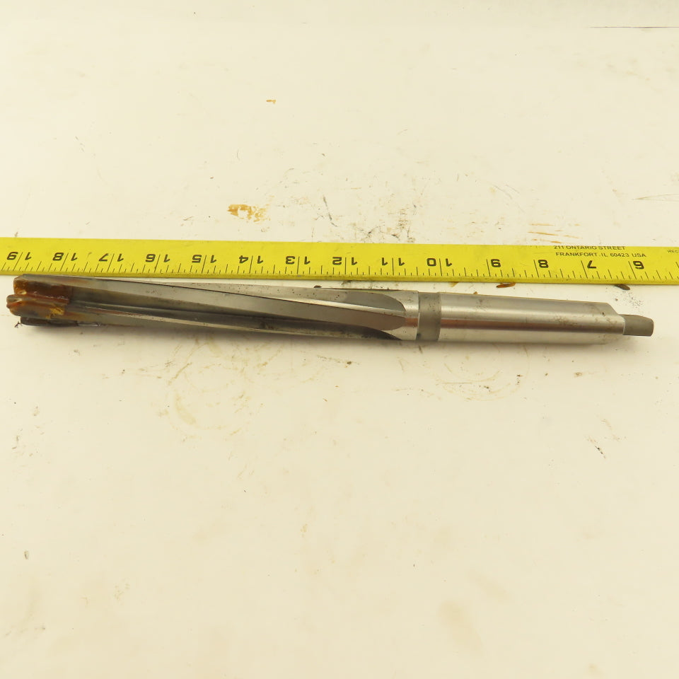 2B-46331 1" Diam 4-Flute Spiral Flute Carbide-Tipped #3MT Reamer Bit