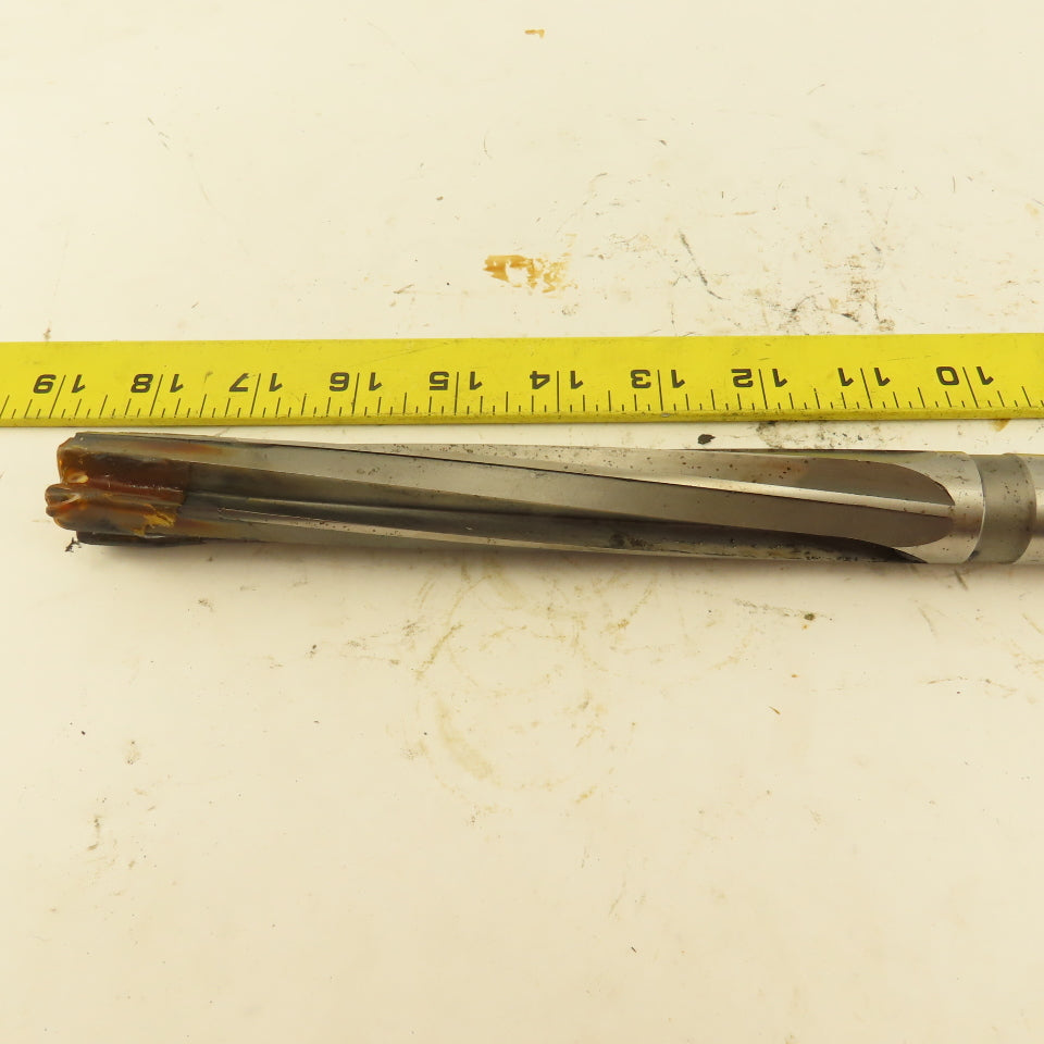 2B-46331 1" Diam 4-Flute Spiral Flute Carbide-Tipped #3MT Reamer Bit