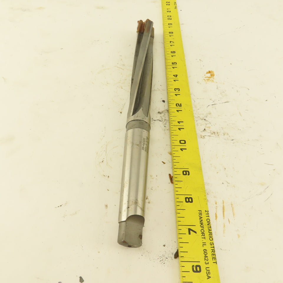 2B-46331 1" Diam 4-Flute Spiral Flute Carbide-Tipped #3MT Reamer Bit