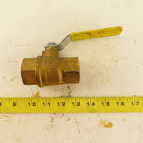 Jomar 1" NPT Brass Ball Valve