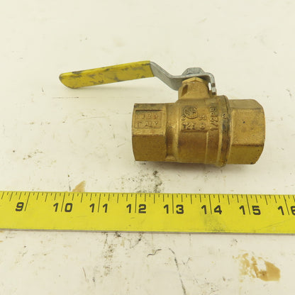 Jomar 1" NPT Brass Ball Valve