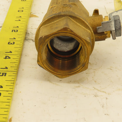 Jomar 1" NPT Brass Ball Valve