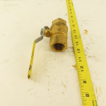 Jomar 1" NPT Brass Ball Valve