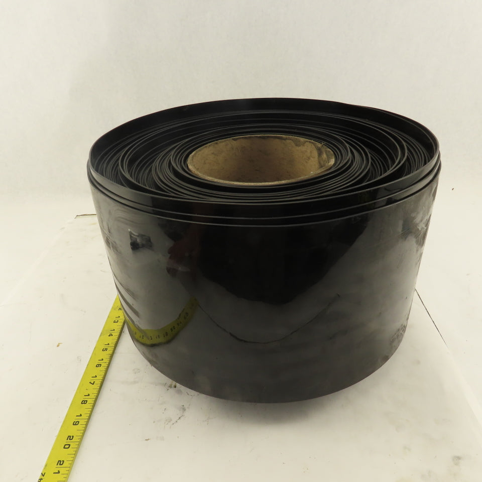8" Total Blackout Opaque Vinyl Strip Curtain 0.075 Thick 157' Roll