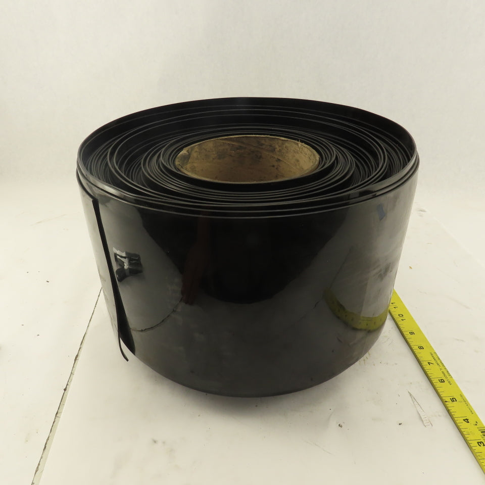 8" Total Blackout Opaque Vinyl Strip Curtain 0.075 Thick 157' Roll