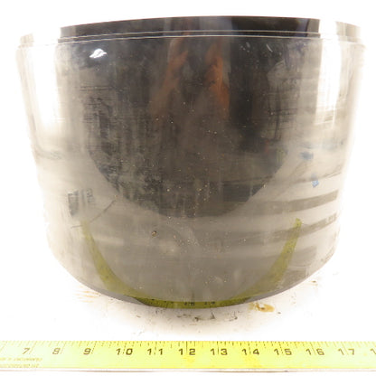8" Total Blackout Opaque Vinyl Strip Curtain 0.075 Thick 157' Roll