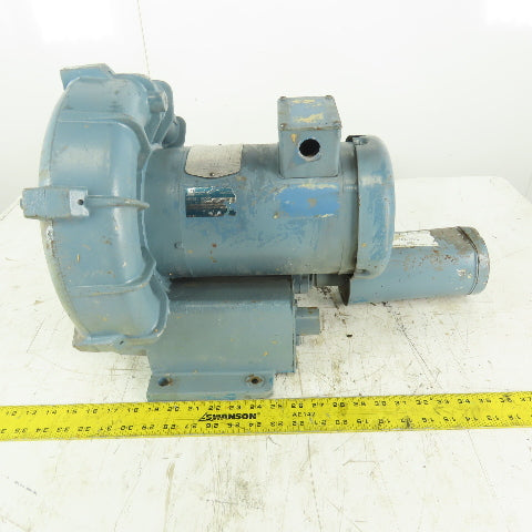 Rotron DR505 2Hp 3450RPM 3Ph 230/460V Regenerative Blower