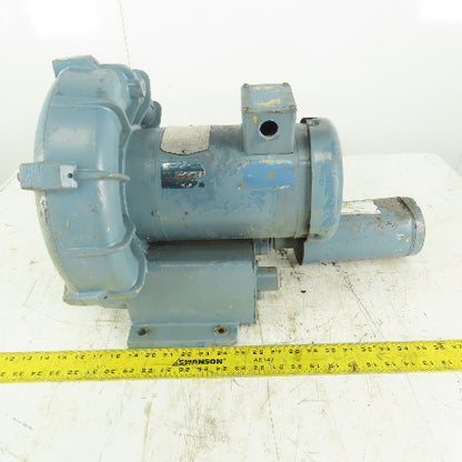 Rotron DR505 2Hp 3450RPM 3Ph 230/460V Regenerative Blower